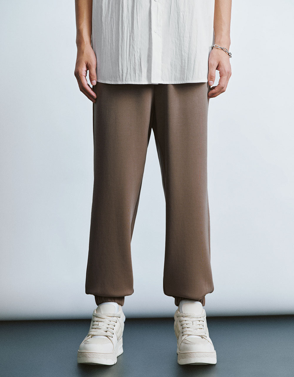 Drawstring Waist Jogger Pants