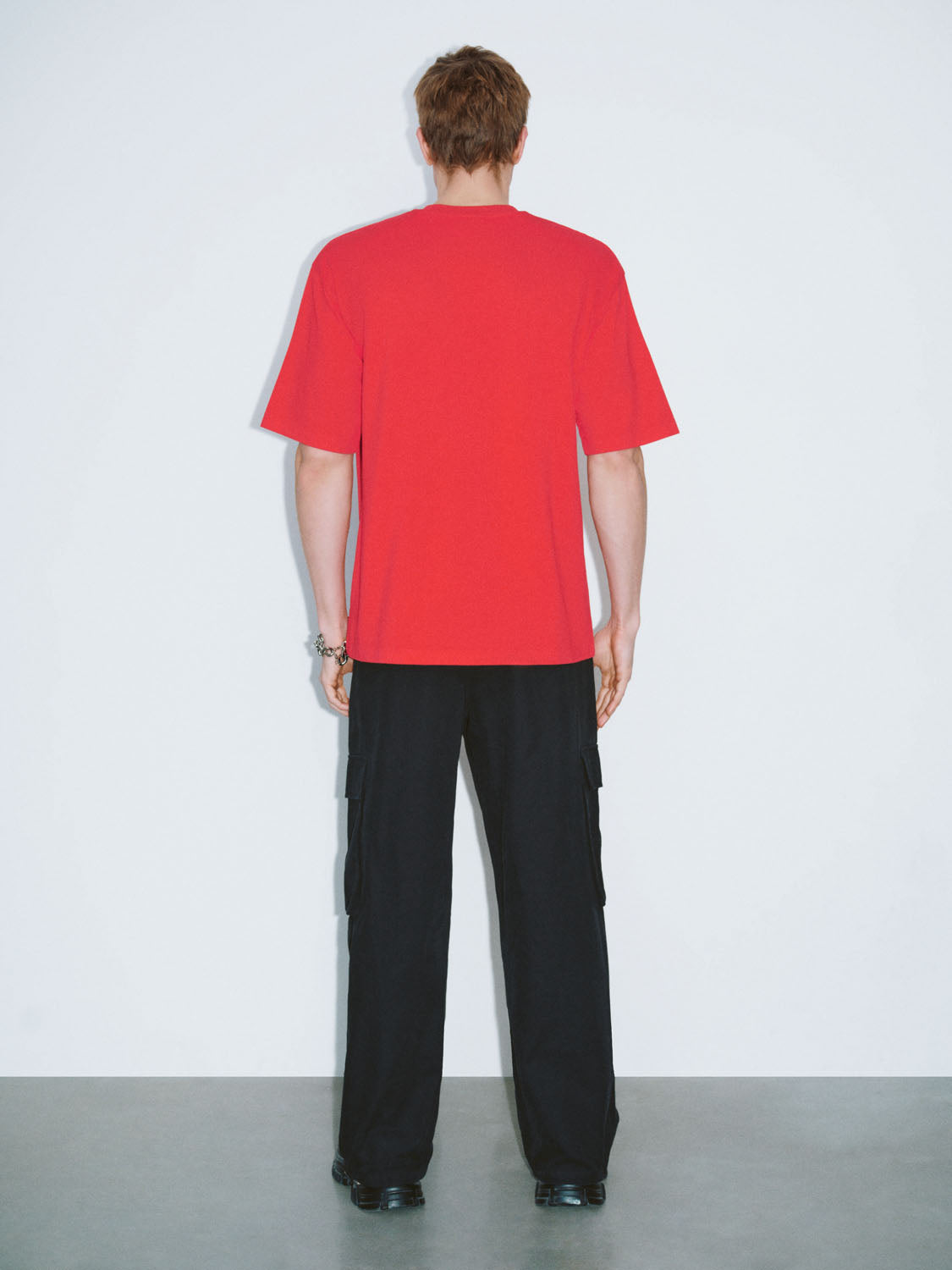 Flap Pocket Wide-Leg Pants