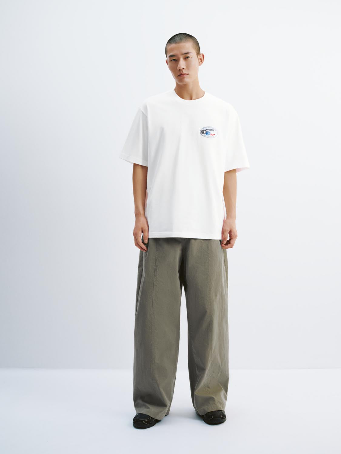 Curved-Leg Pants