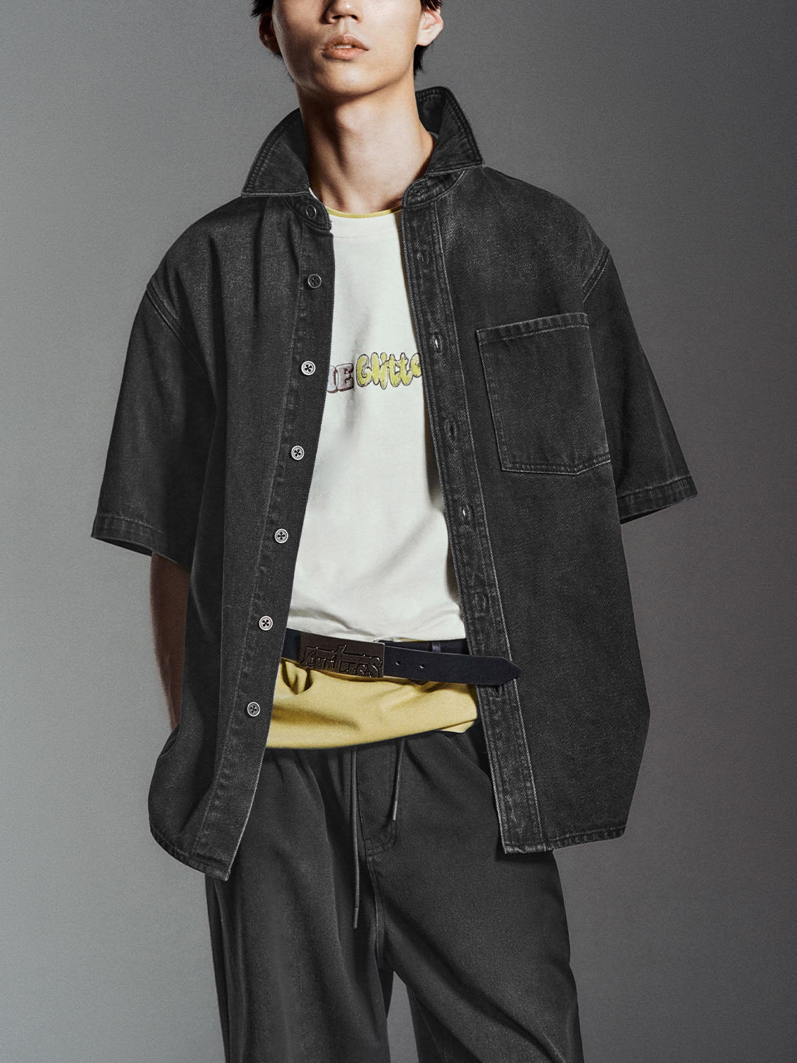 Loose Denim Shirts