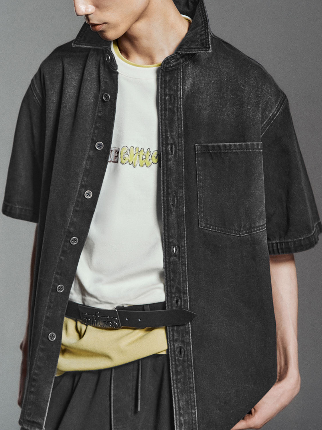 Loose Denim Shirts