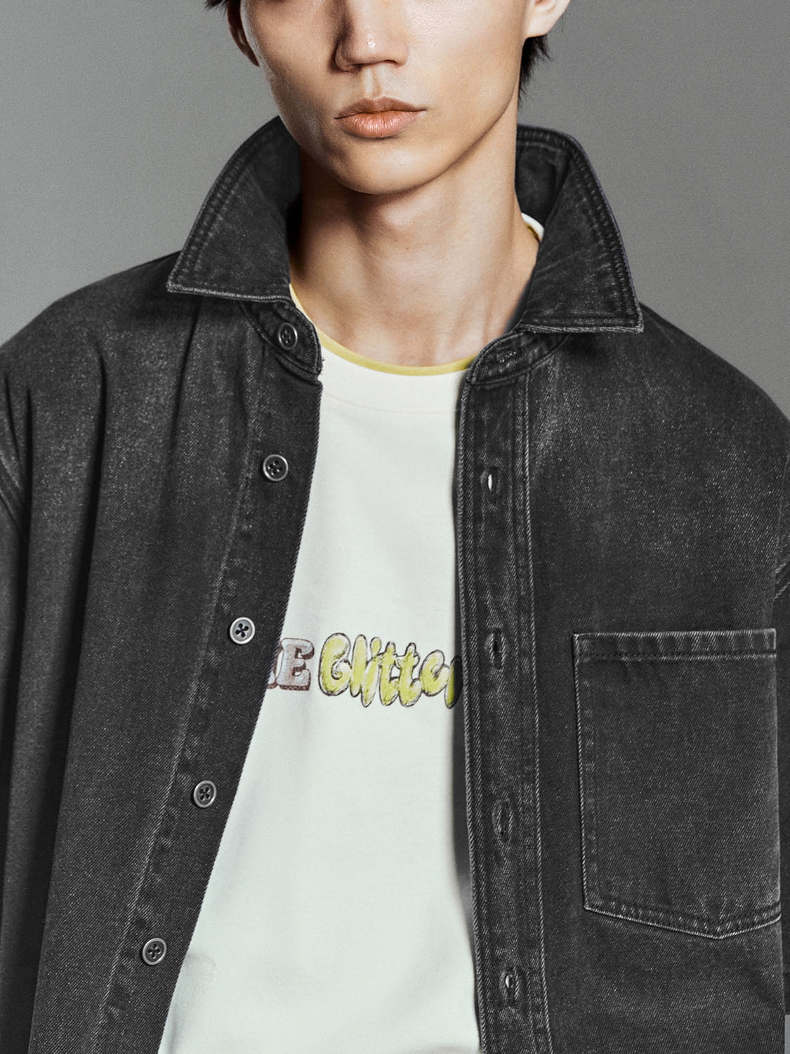 Loose Denim Shirts