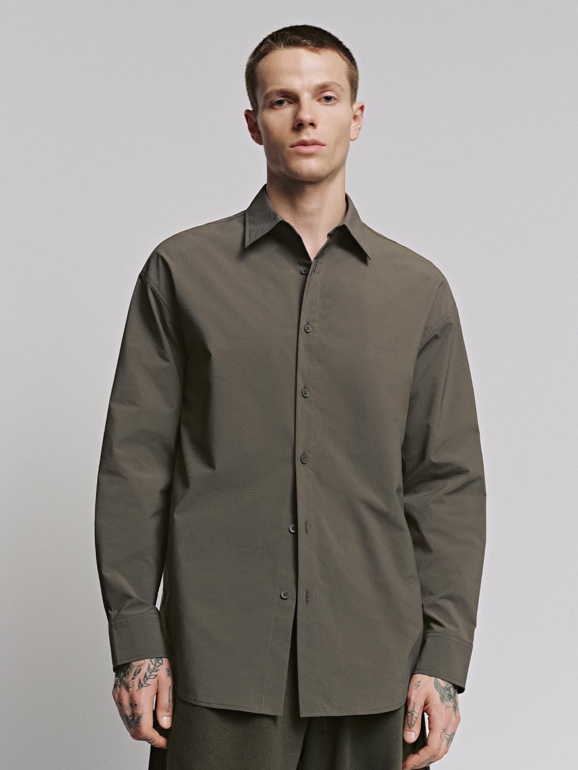Button Up Loose Fit Shirts