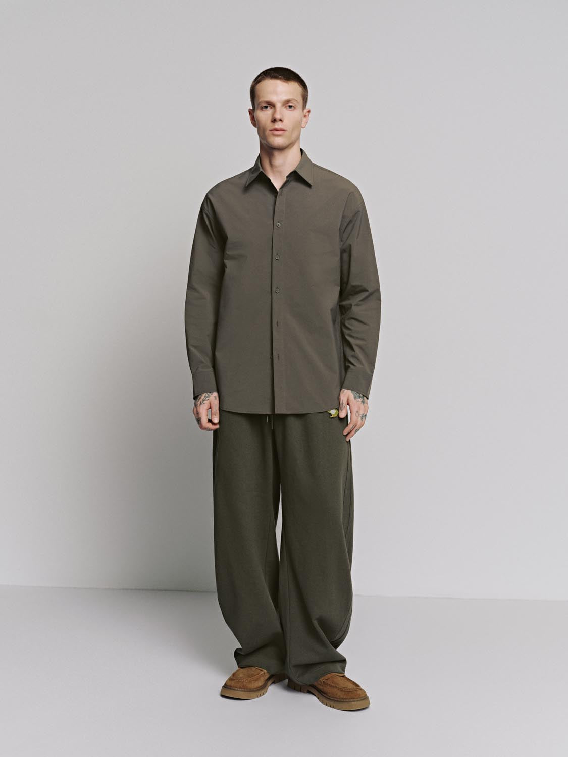 Button Up Loose Fit Shirts