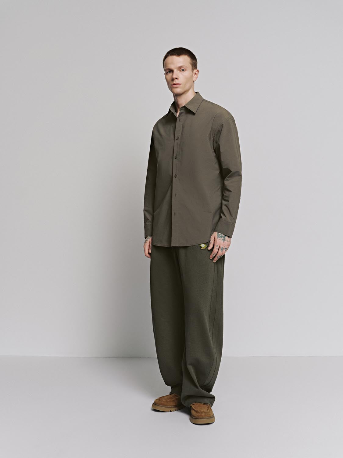 Button Up Loose Fit Shirts