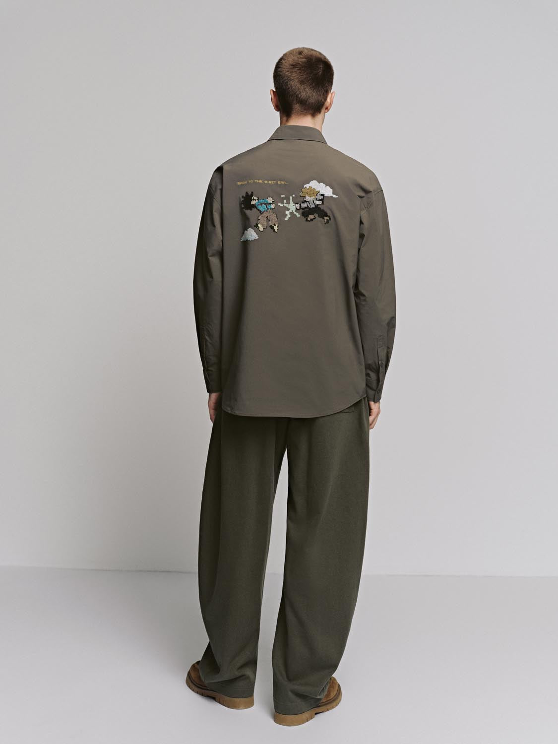 Button Up Loose Fit Shirts