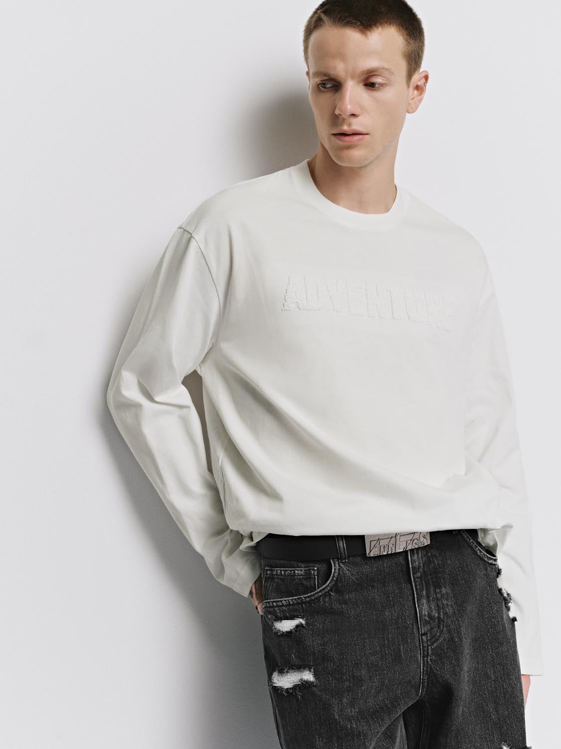 Long Sleeve Crew Neck Printed T-Shirts