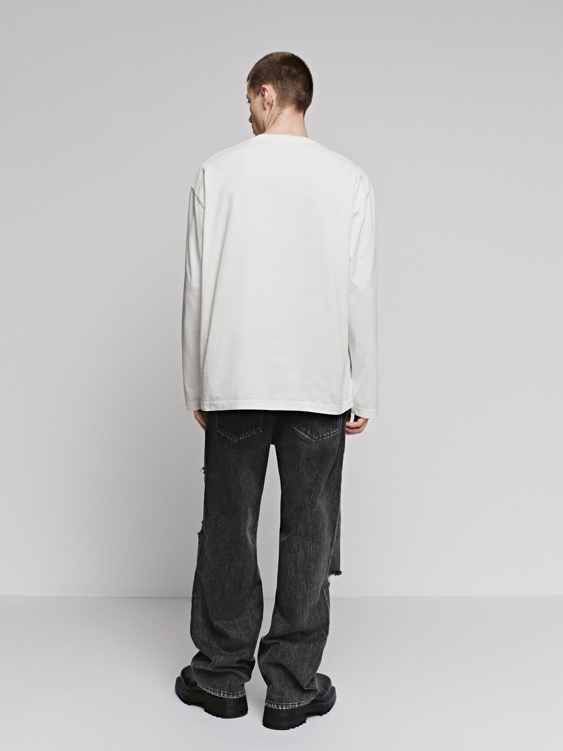 Long Sleeve Crew Neck Printed T-Shirts