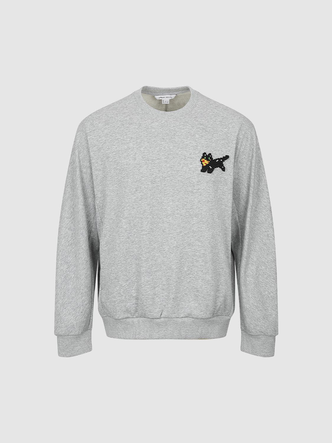 Graphic Contrast Sweatshirts