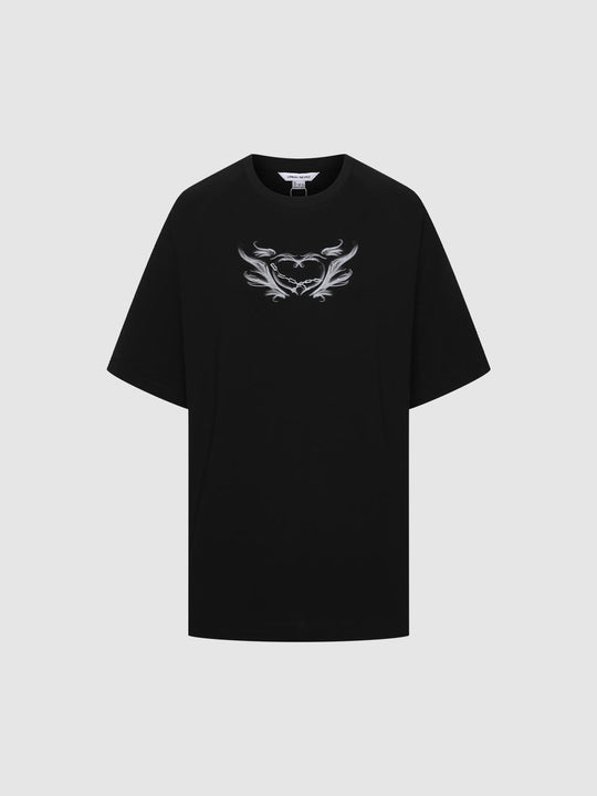 Printed Crew Neck T-Shirts