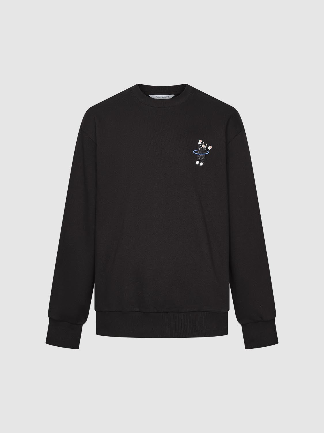 Contrast Trim Sweatshirts