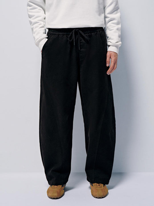 Pull On Barrel Pants