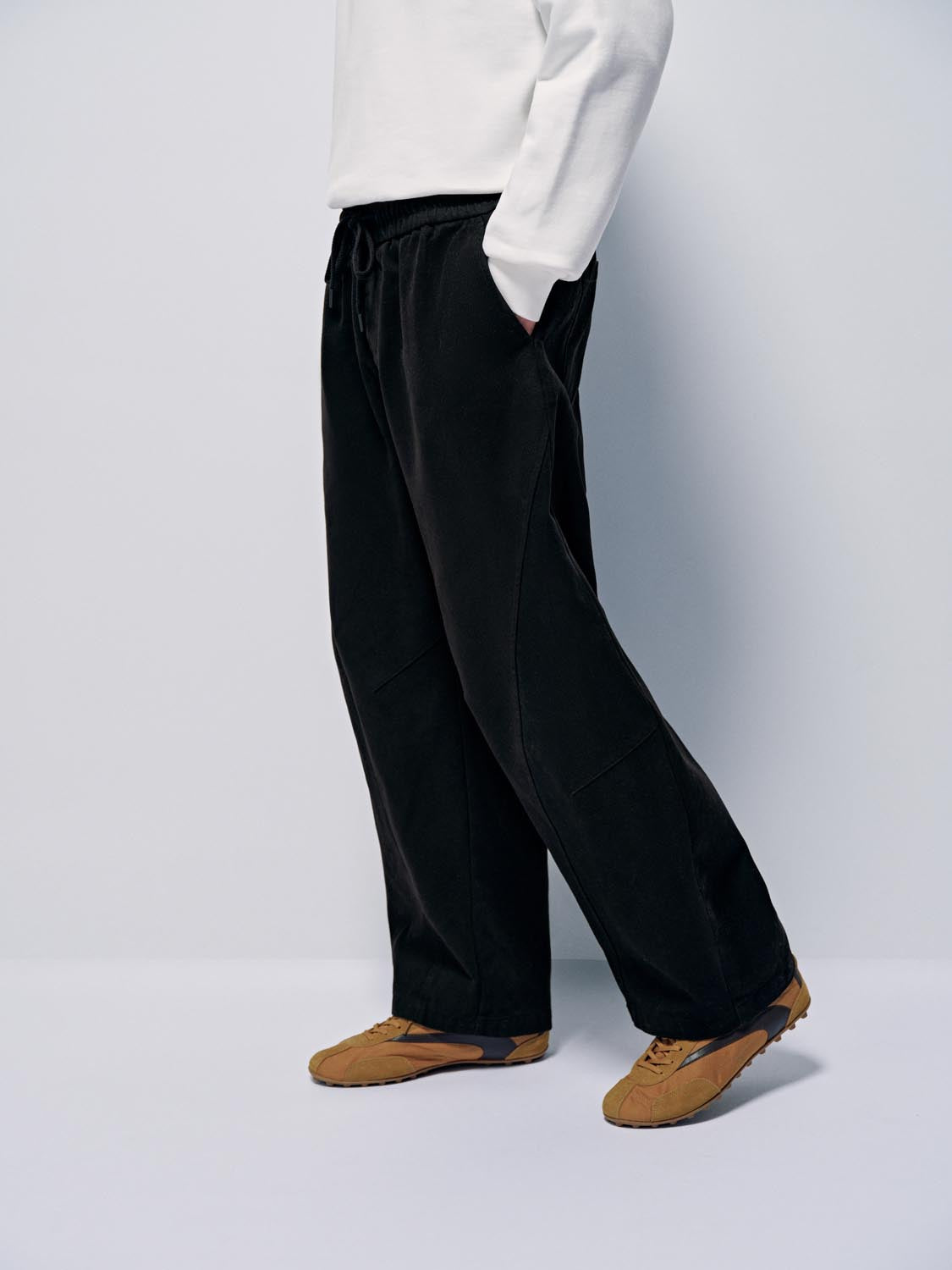 Pull On Barrel Pants