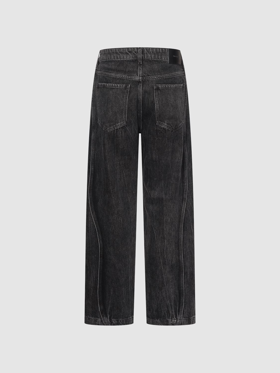 Seam Wide Leg Jeans