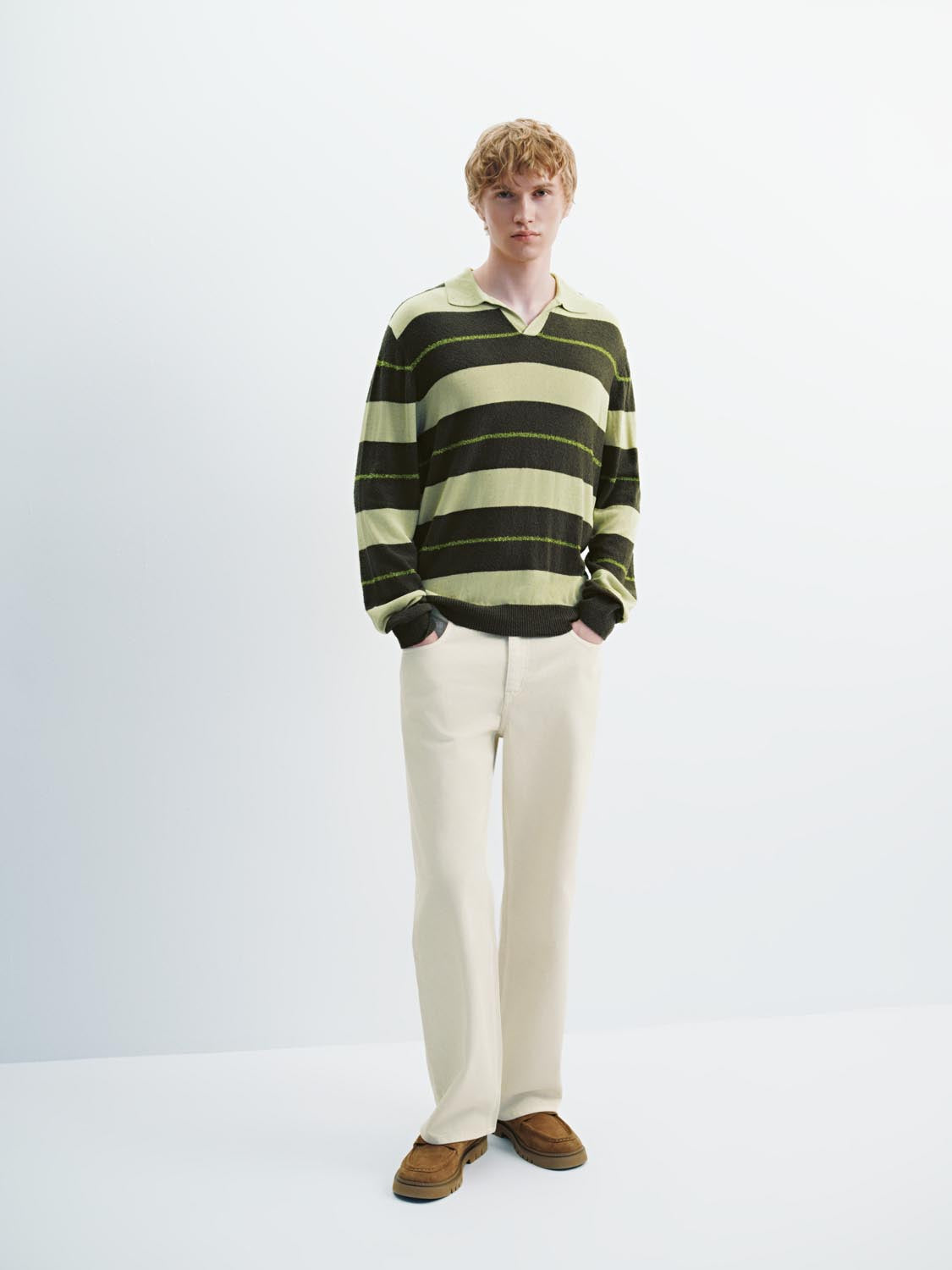 Striped Knitted T-Shirts
