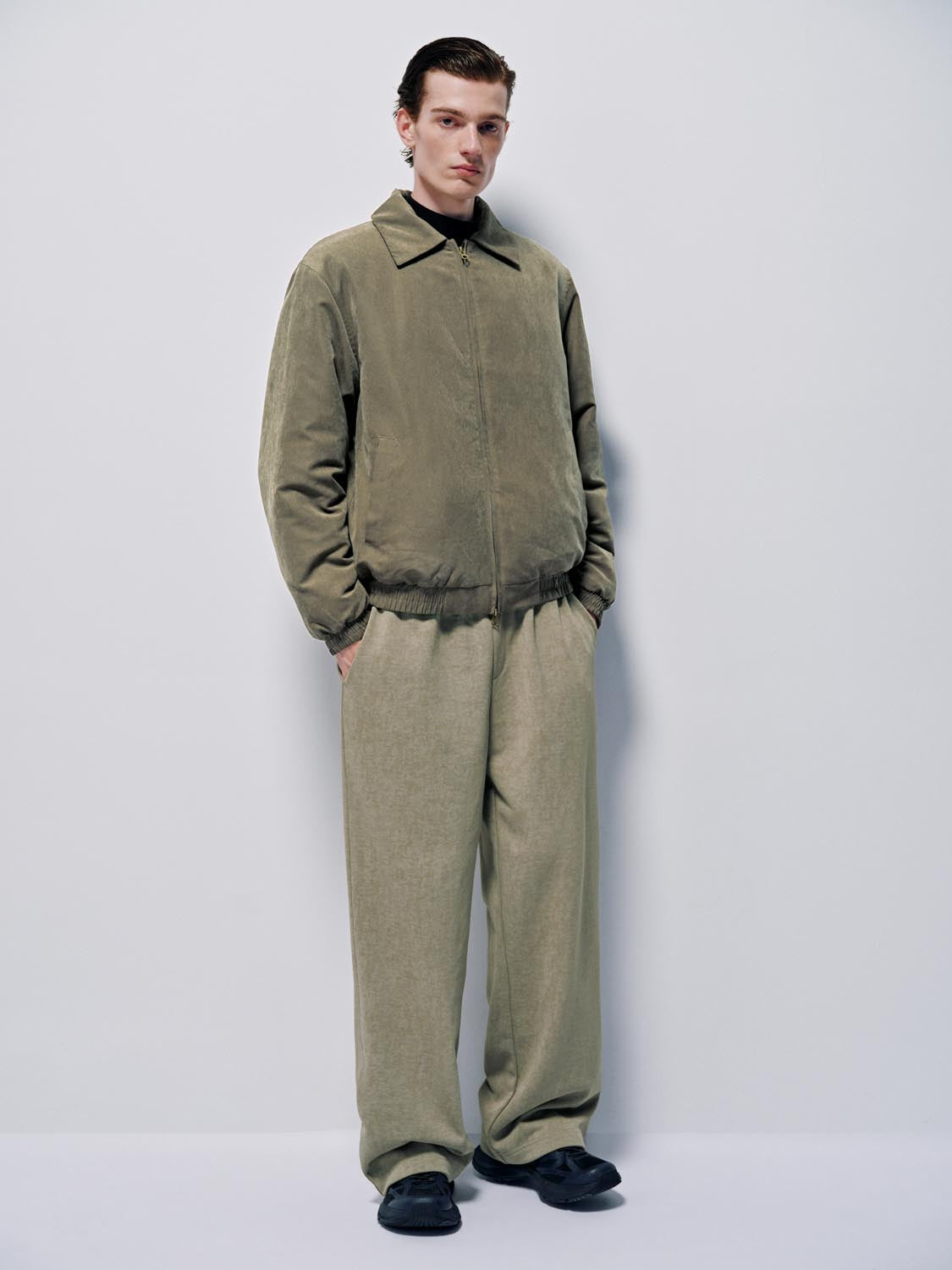 Collared Padded Bomber Jackets