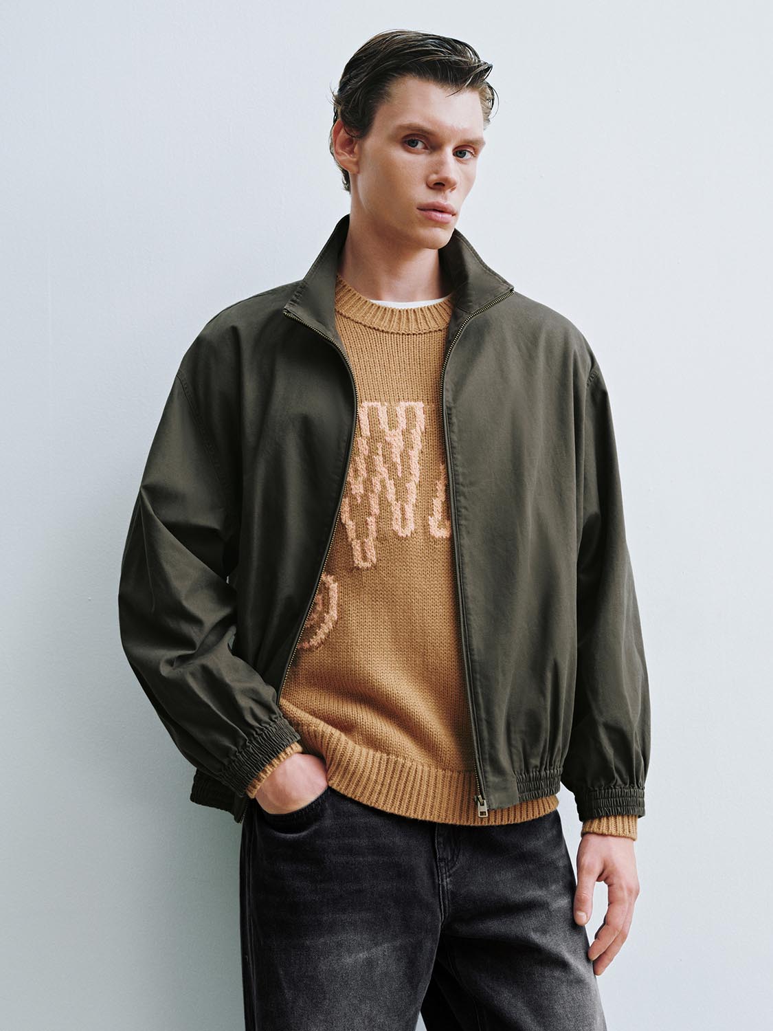 Full Zip Bomber Jackets