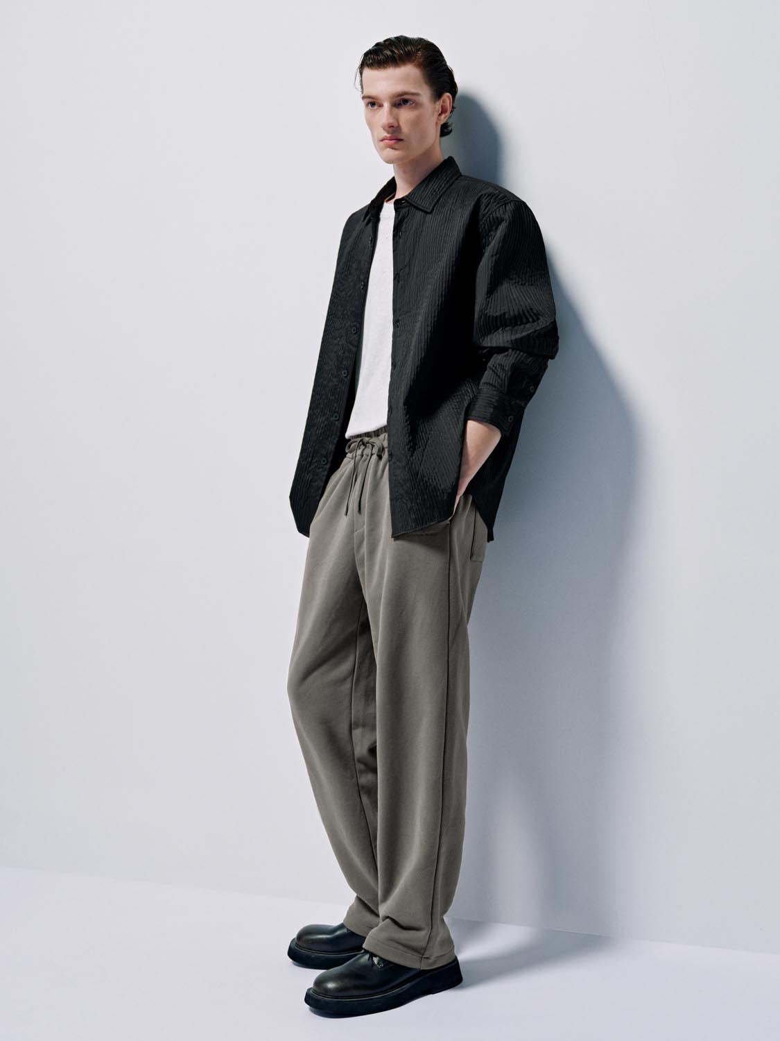 Loose Fit Crinkle Shirts