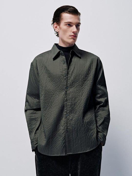 Loose Fit Crinkle Shirts