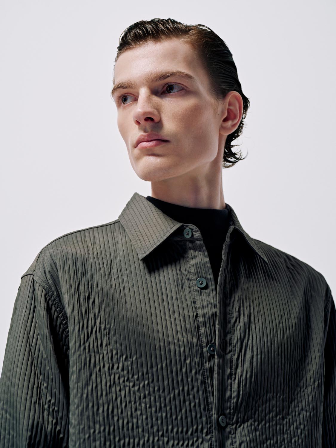 Loose Fit Crinkle Shirts