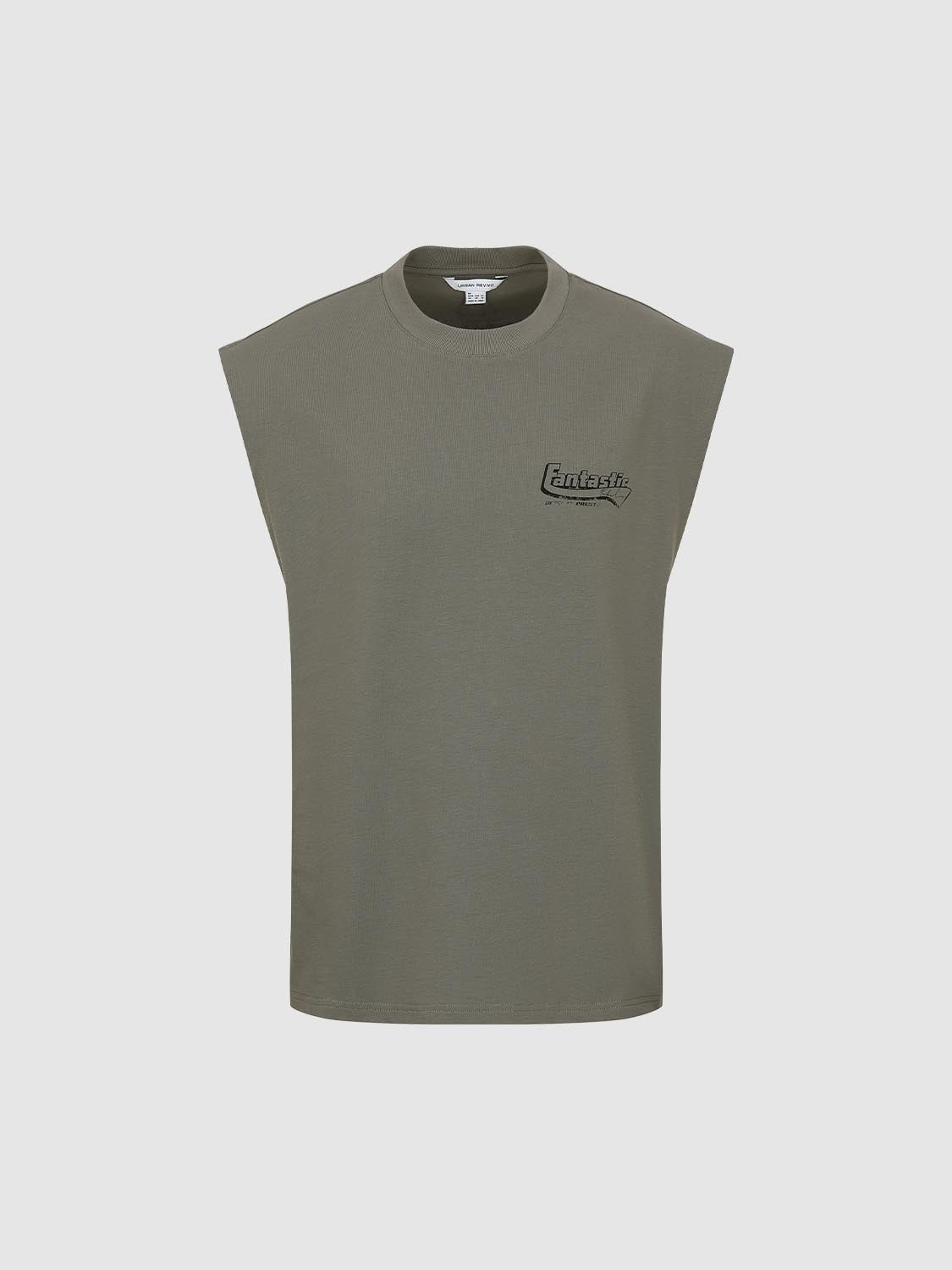 Printed Sleeveless T-Shirts
