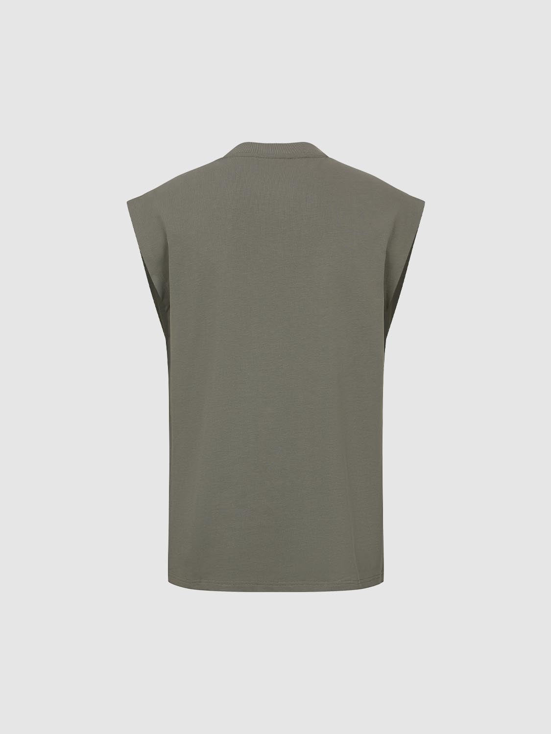 Printed Sleeveless T-Shirts
