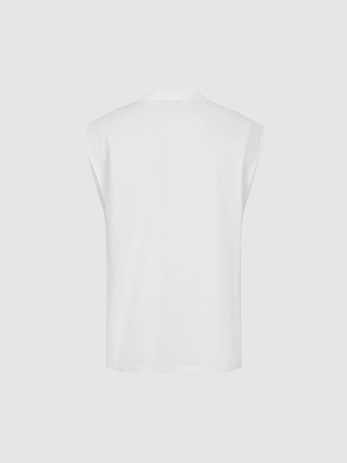 Printed Sleeveless T-Shirts