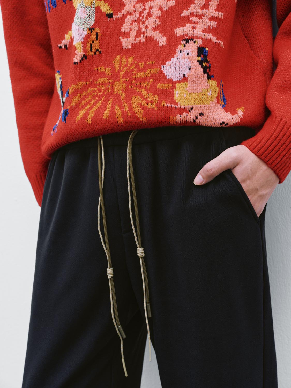 Pull On Straight Leg Pants