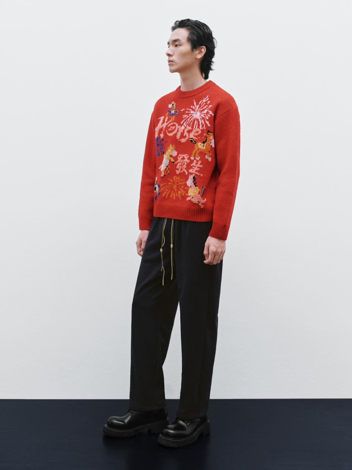 Pull On Straight Leg Pants