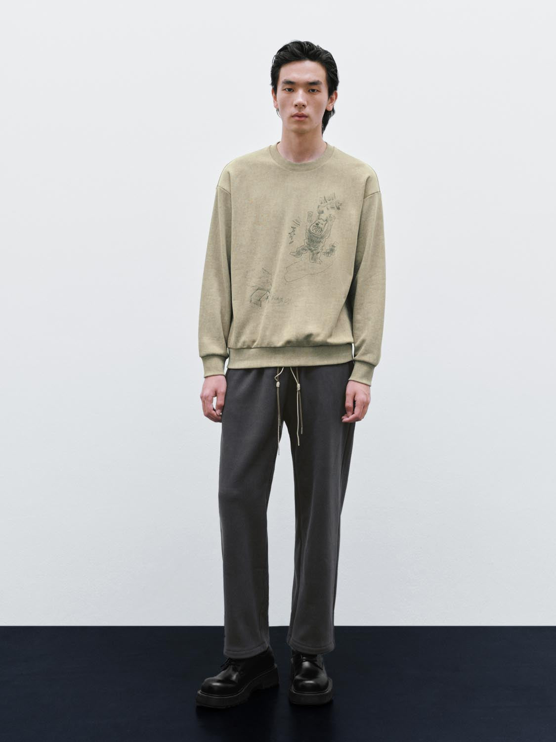 Pull On Straight Leg Pants