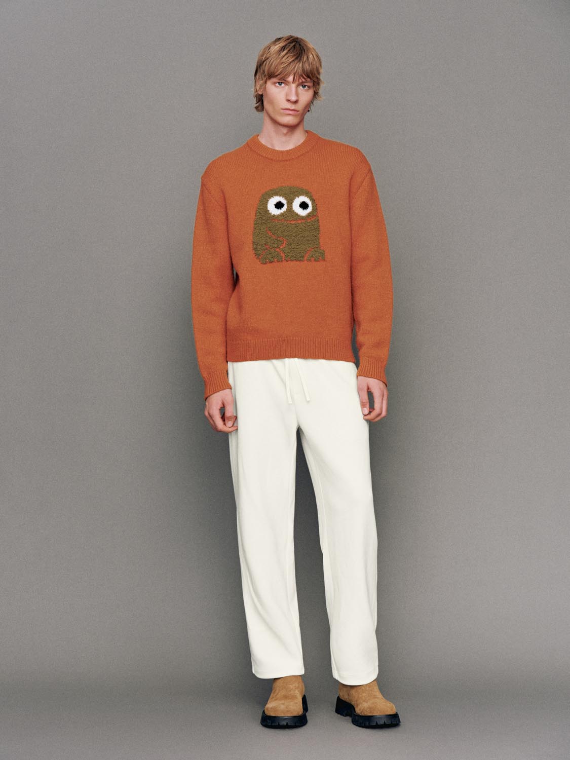 Drawstring Pull On Straight Leg Pants