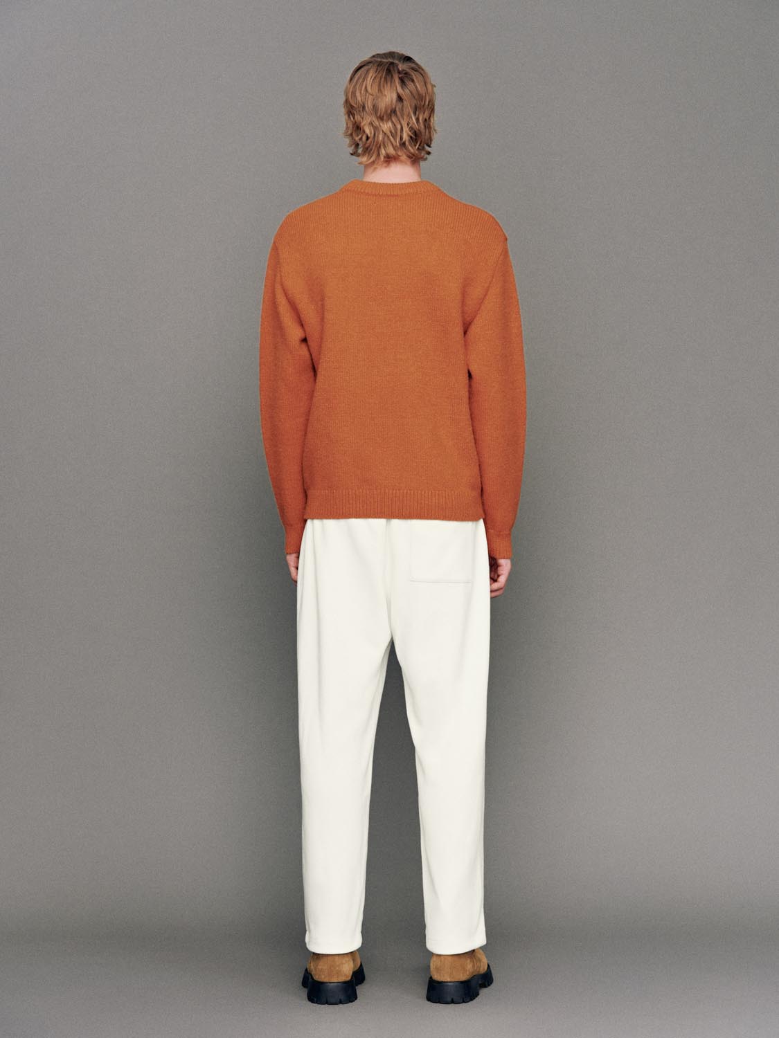 Drawstring Pull On Straight Leg Pants