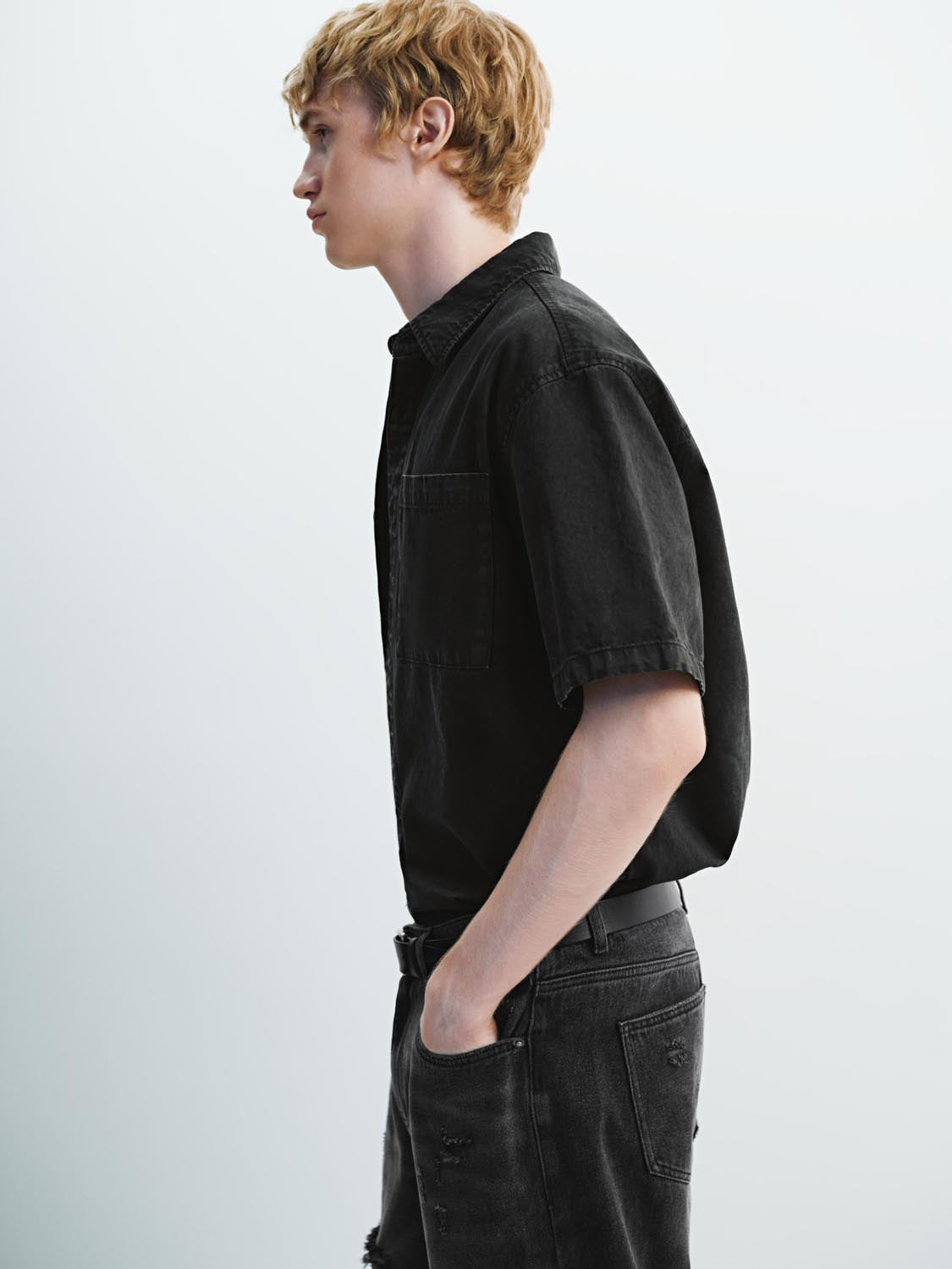 Denim Short Sleeve Shirts