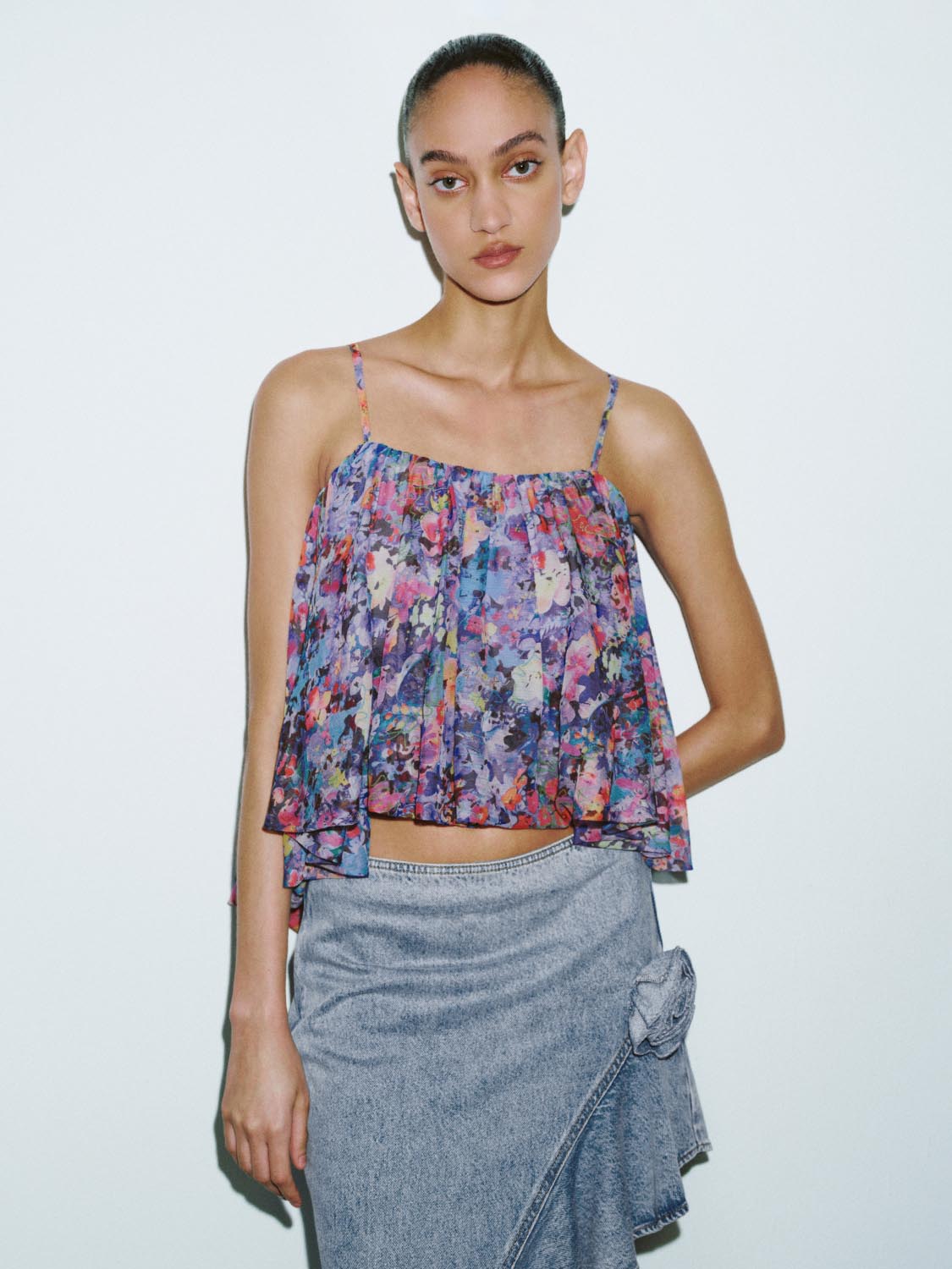 Floral Cami Tops