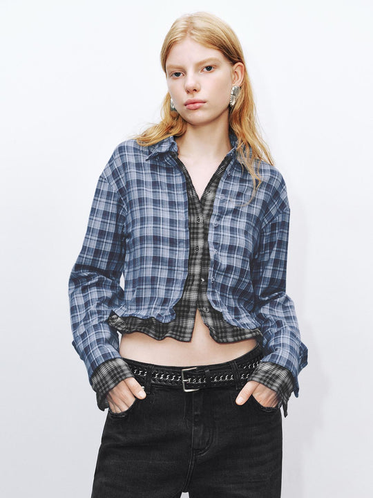 Plaid Long Sleeve Shirts