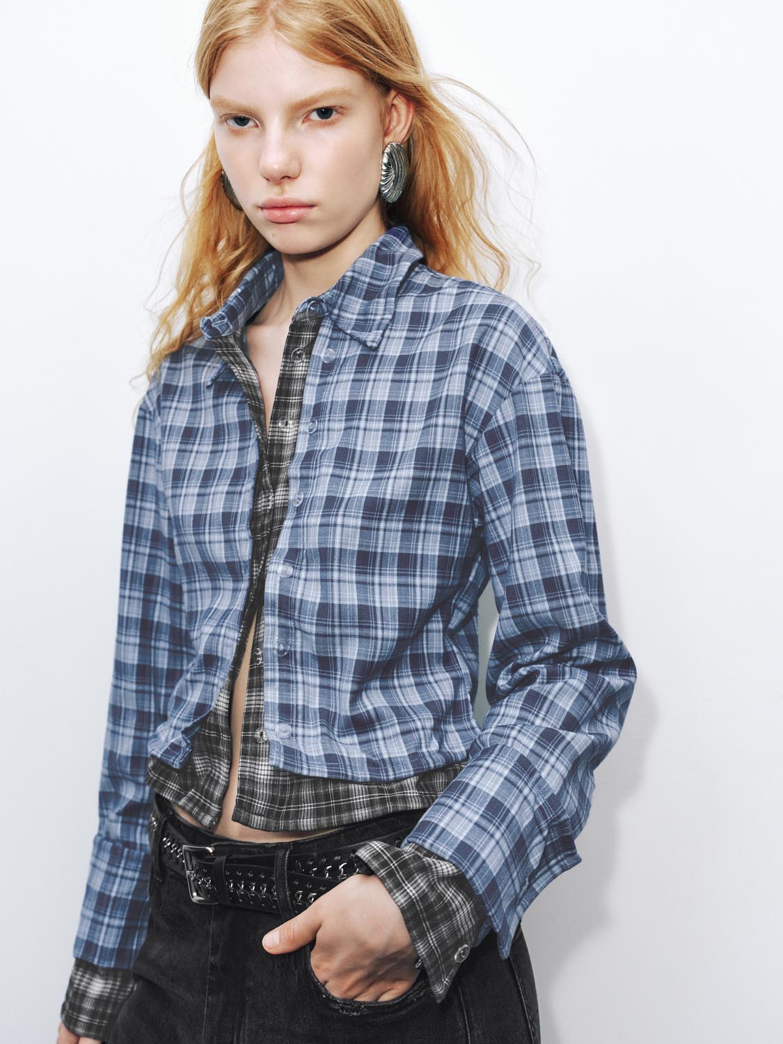 Plaid Long Sleeve Shirts