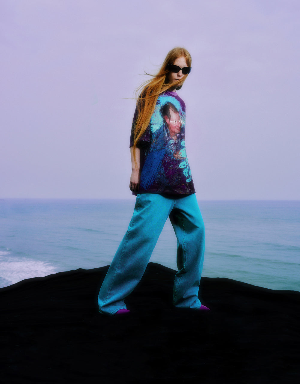 Printed Oversized T-Shirt
