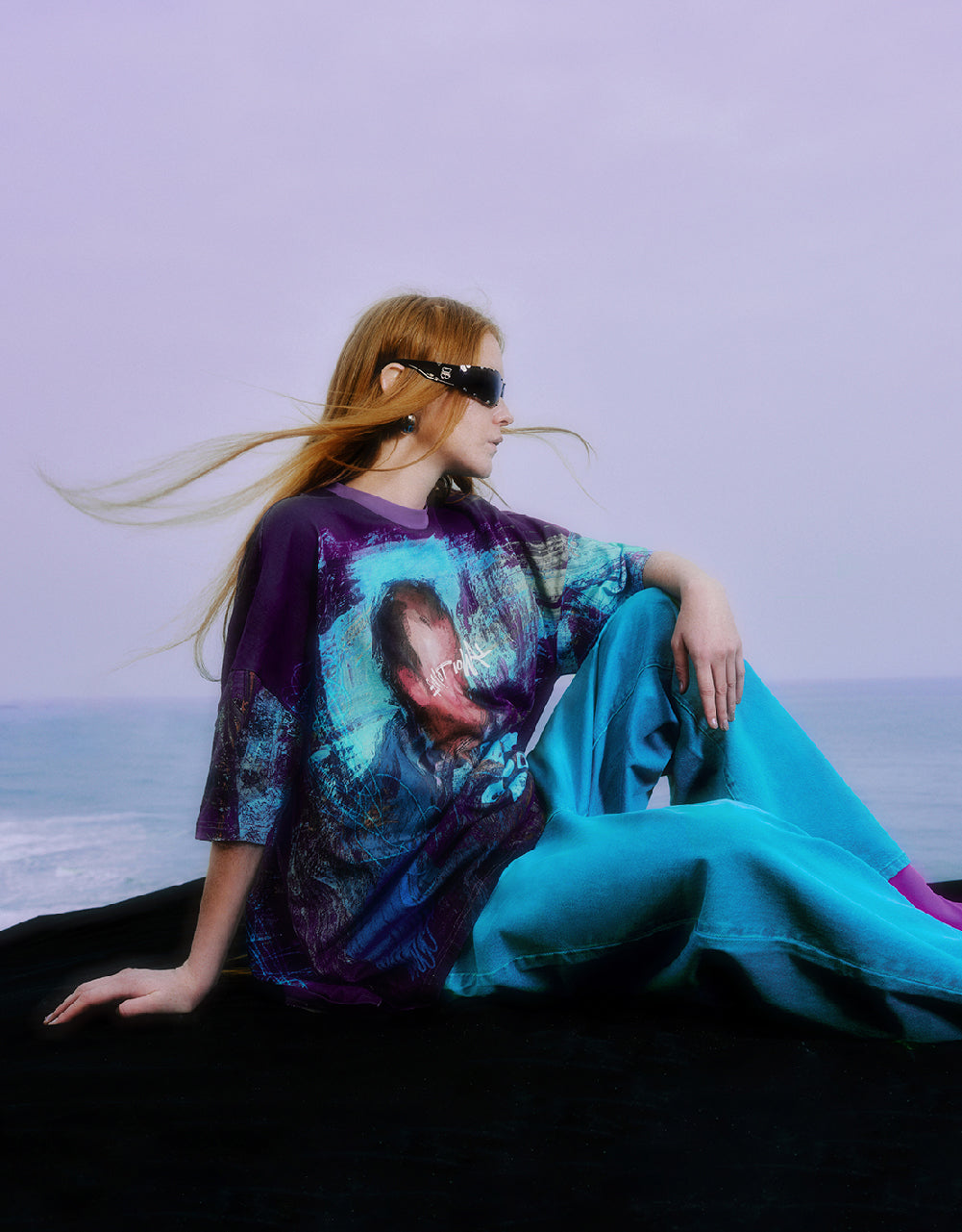 Printed Oversized T-Shirt