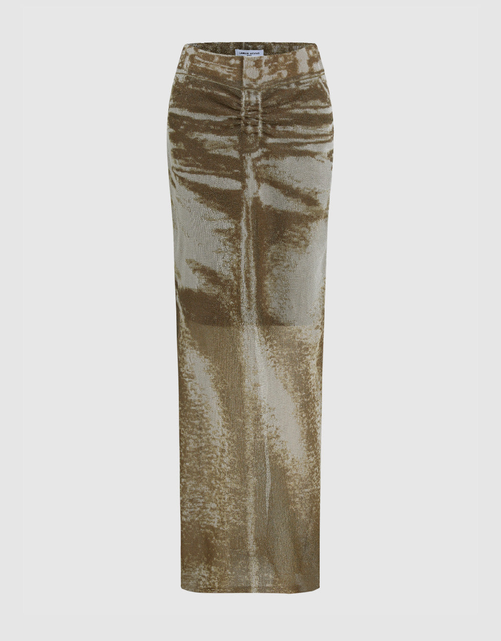 Straight Knitted Skirt
