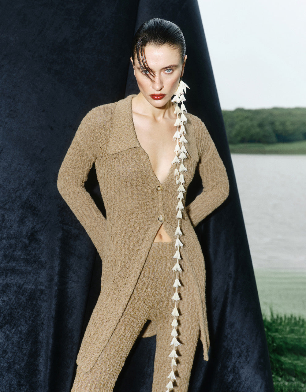 Skinny Knitted Cardigan