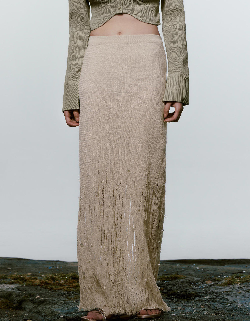 Maxi Knitted Skirt