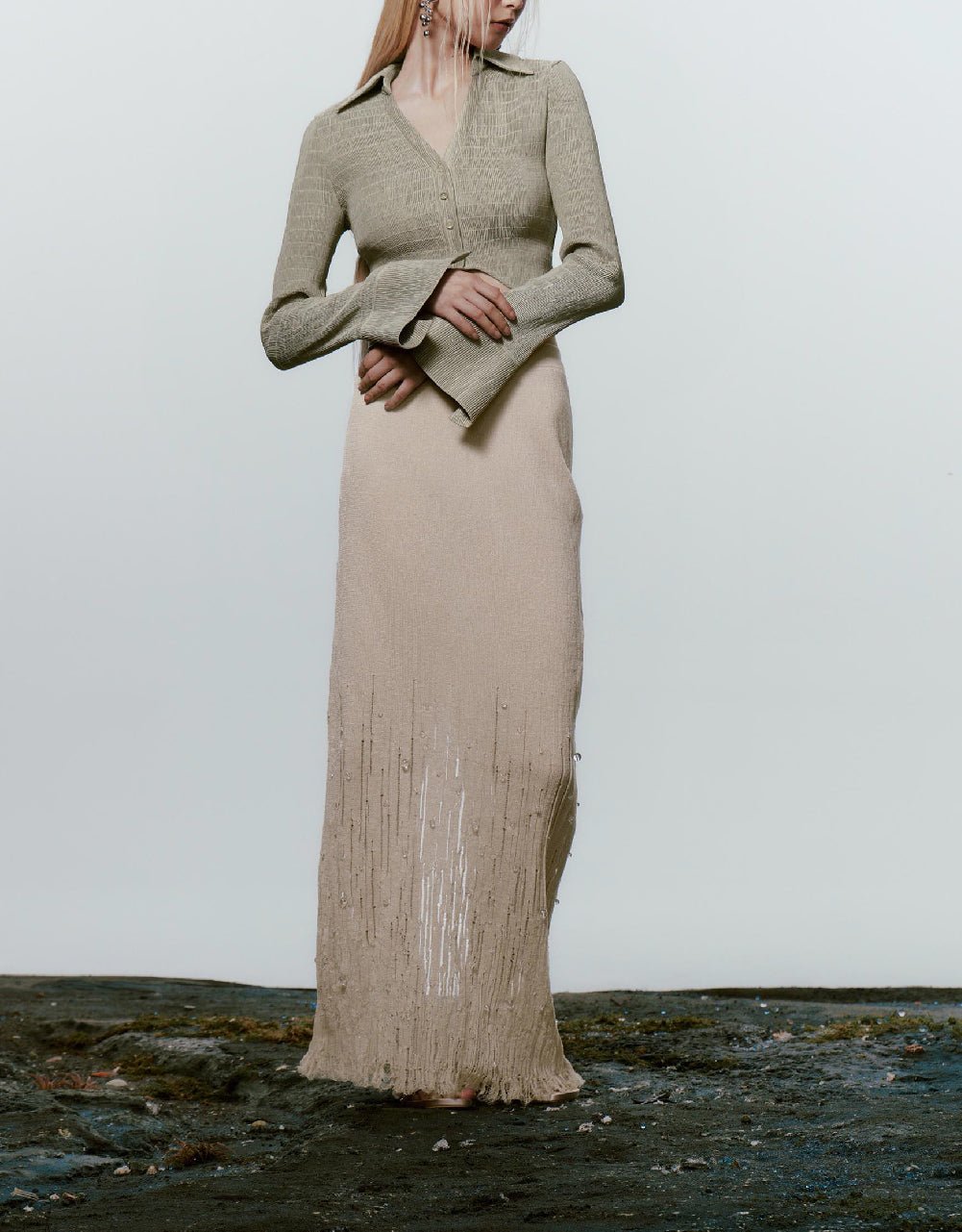 Maxi Knitted Skirt