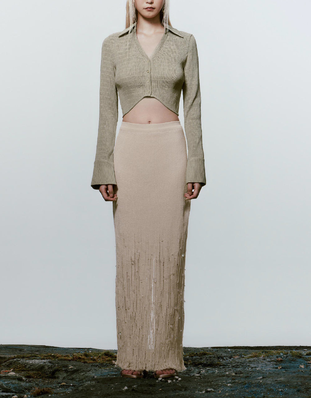 Maxi Knitted Skirt