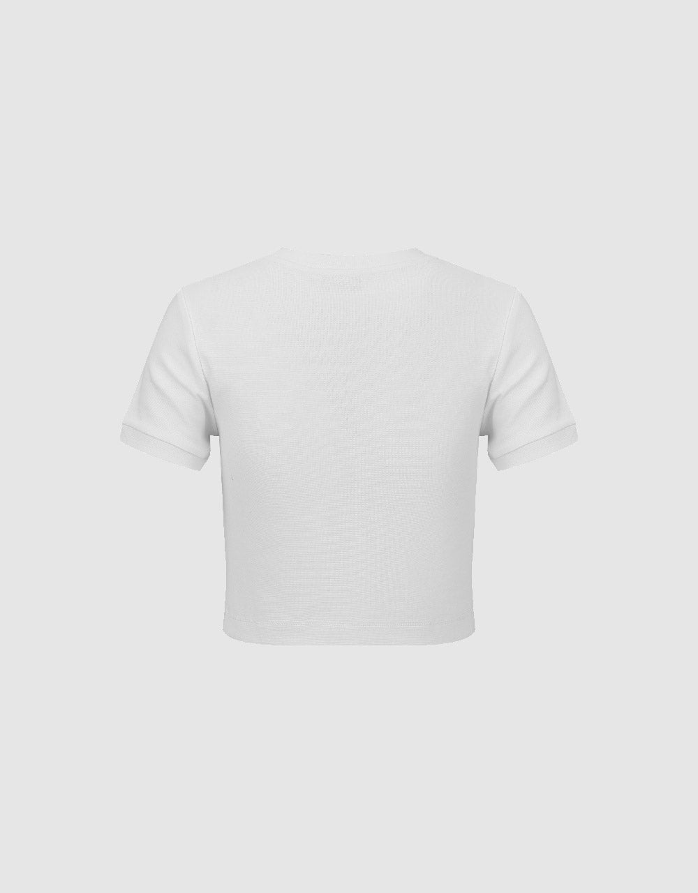 Crew Neck Skinny T-Shirt