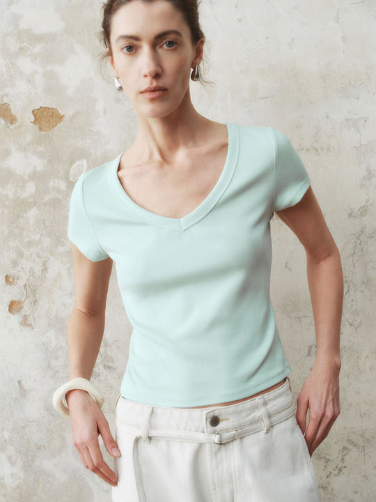 Skinny Short Sleeve T-Shirts