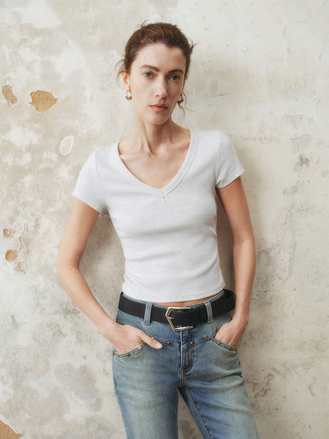 Skinny Short Sleeve T-Shirts