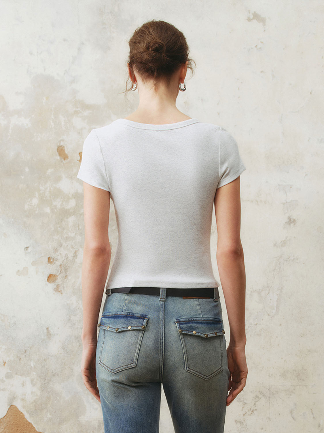 Skinny Short Sleeve T-Shirts