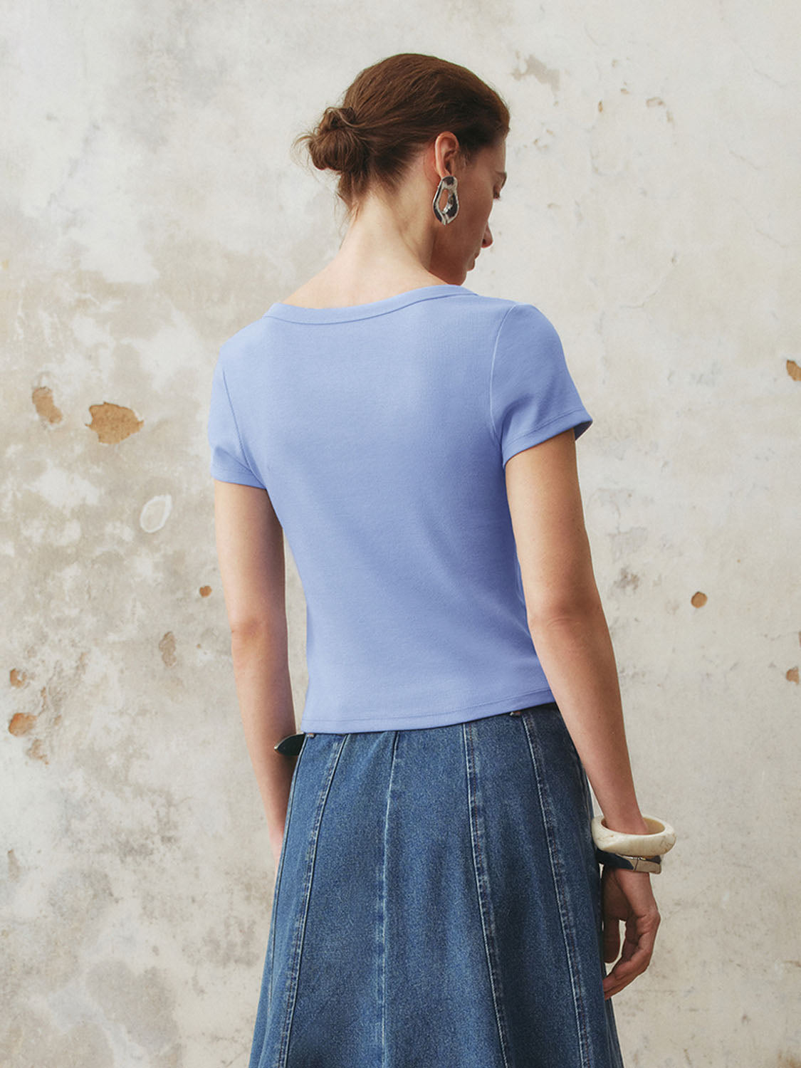 Skinny Short Sleeve T-Shirts