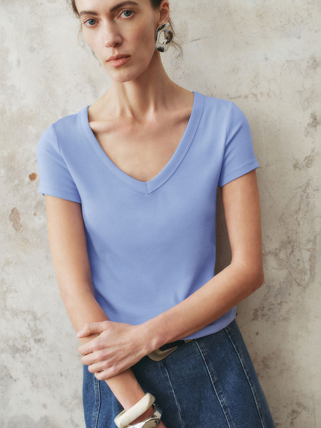Skinny Short Sleeve T-Shirts