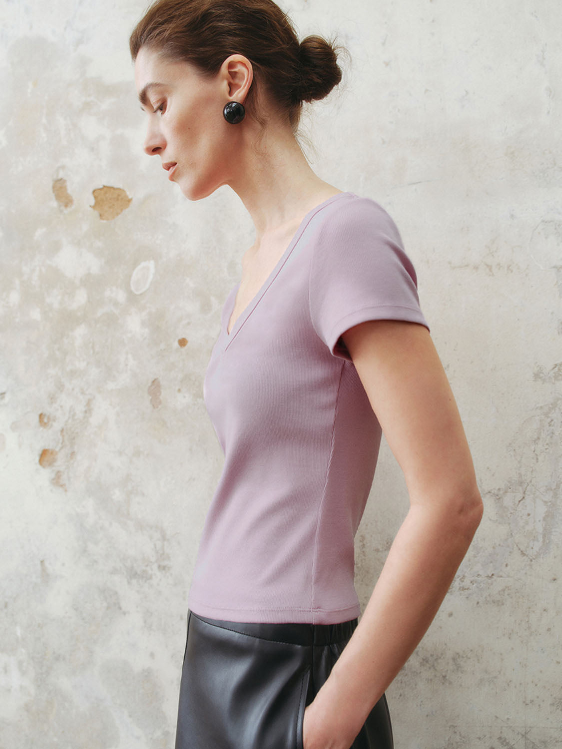 Skinny Short Sleeve T-Shirts